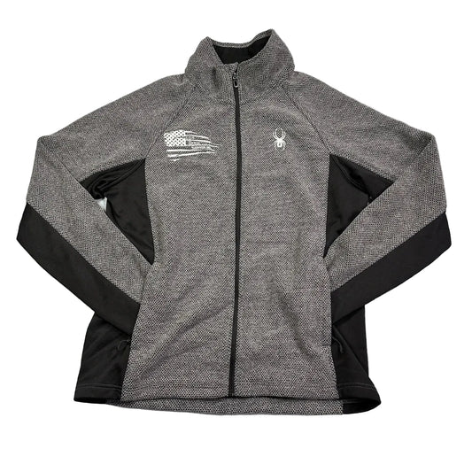Spyder® Grey Performance Zip Jacket 🕷️