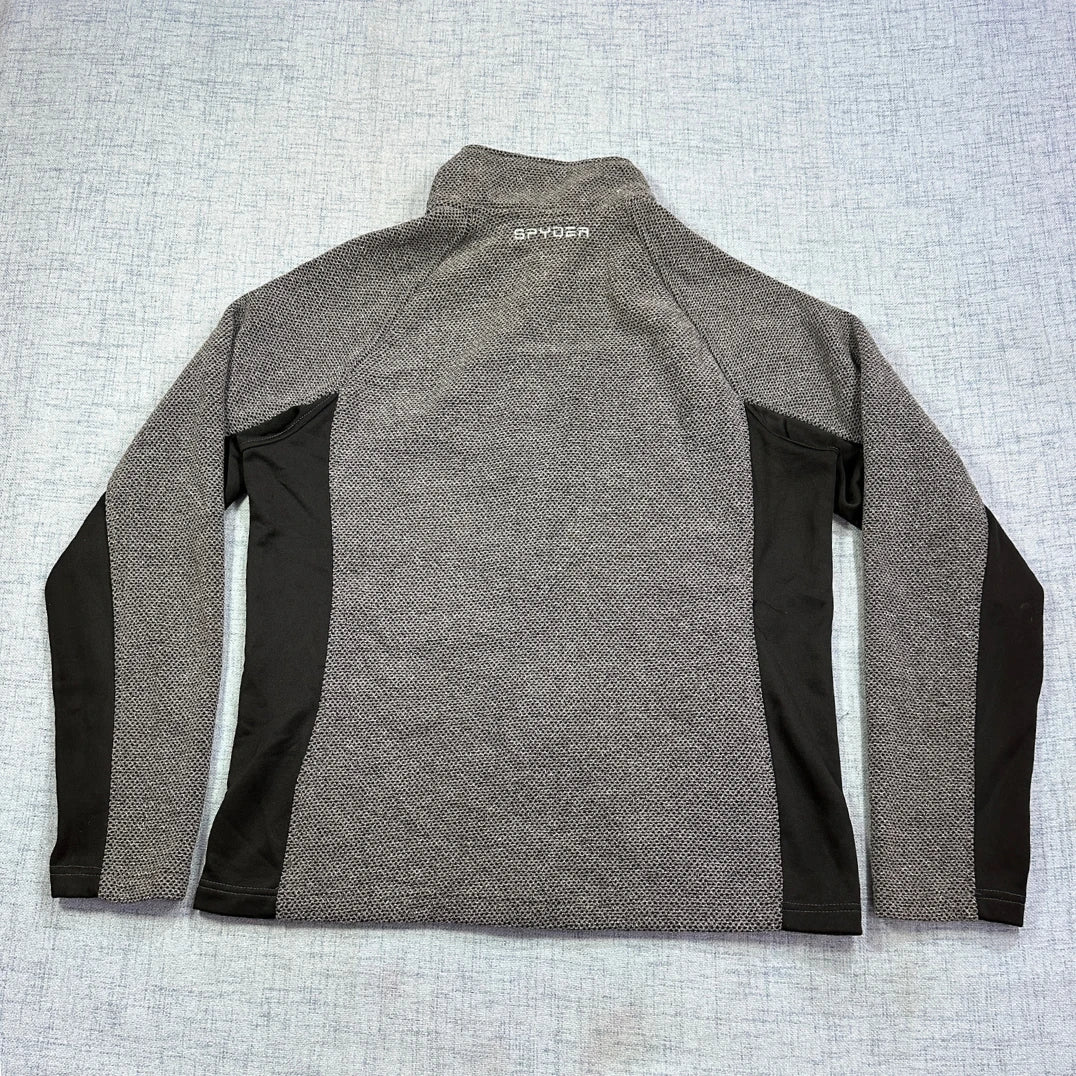 Spyder® Grey Performance Zip Jacket 🕷️