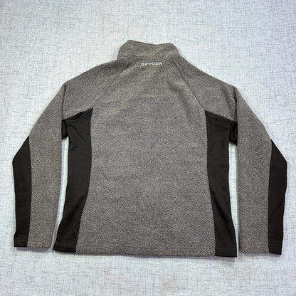 Spyder® Grey Performance Zip Jacket 🕷️