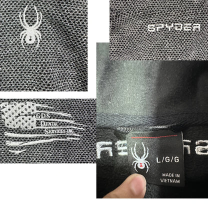 Spyder® Grey Performance Zip Jacket 🕷️