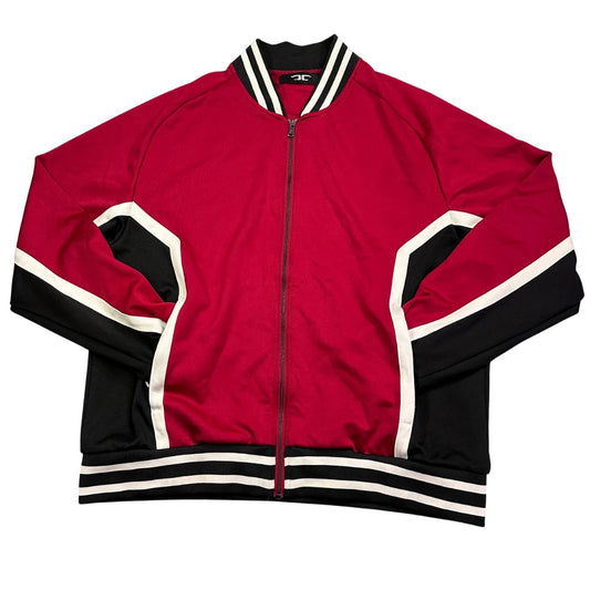 JC® Red Color Block Track Jacket