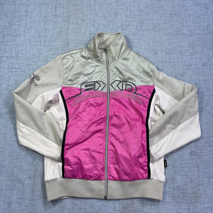 Juepei® White Pink Sports Jacket 💗