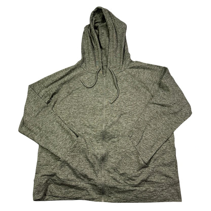 Heather Grey Hooded Jacket
