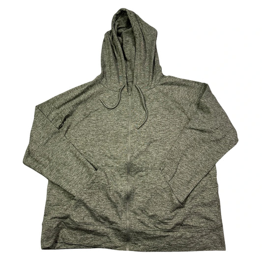 Heather Grey Hooded Jacket
