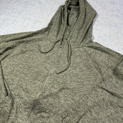 Heather Grey Hooded Jacket