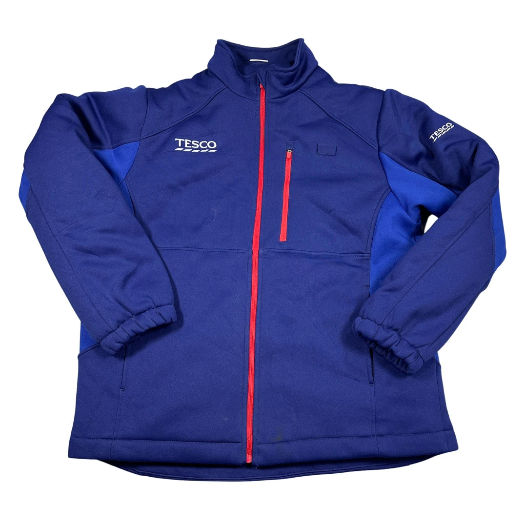 Tesco royal blue softshell jacket