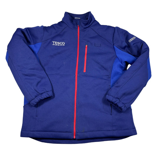 Tesco royal blue softshell jacket