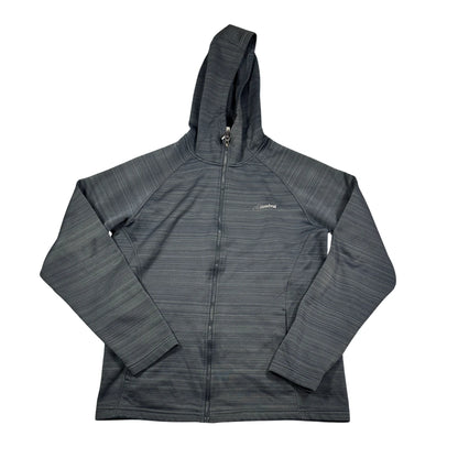 Cloudveil charcoal grey hooded zip jacket