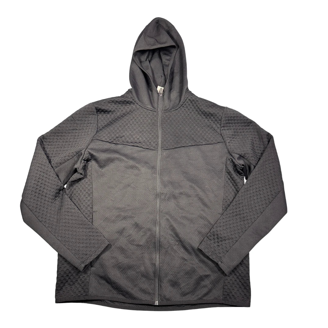 Xersion dark grey hooded performance jacket