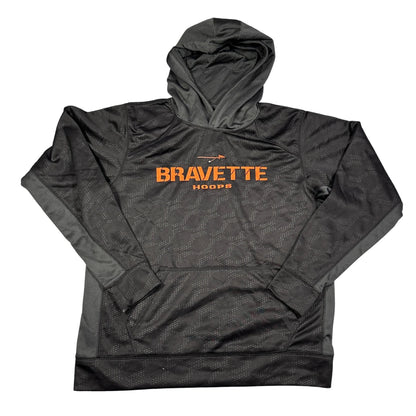 Xersion black and orange Bravette Hoops hoodie