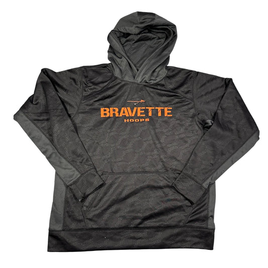 Xersion black and orange Bravette Hoops hoodie