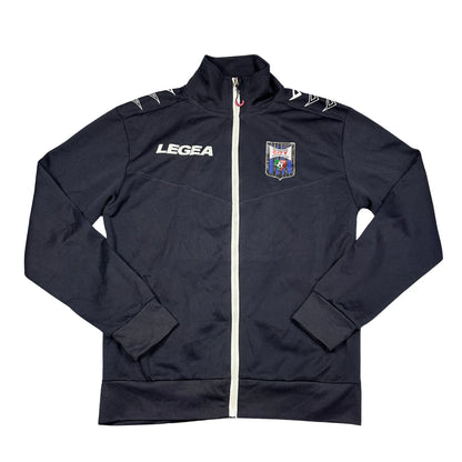 Legea navy blue soccer club track jacket