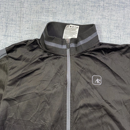 AND1® Black Track Jacket Full Zip-M