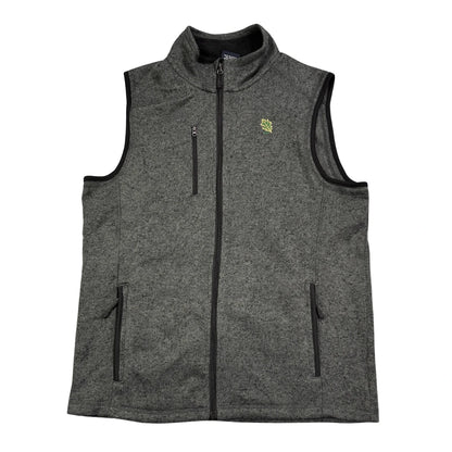 Charles River® Grey Fleece Vest Zip-L
