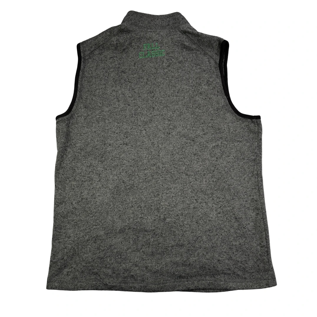 Charles River® Grey Fleece Vest Zip-L