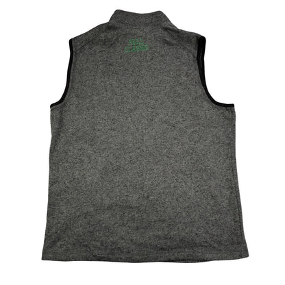 Charles River® Grey Fleece Vest Zip-L