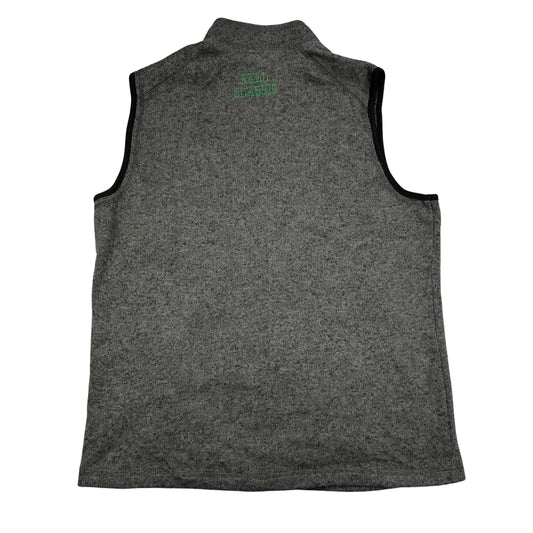 Charles River® Grey Fleece Vest Zip-L
