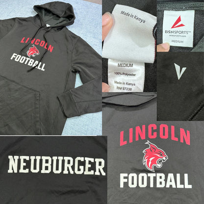 BSN Sports® Black Hoodie Football-M