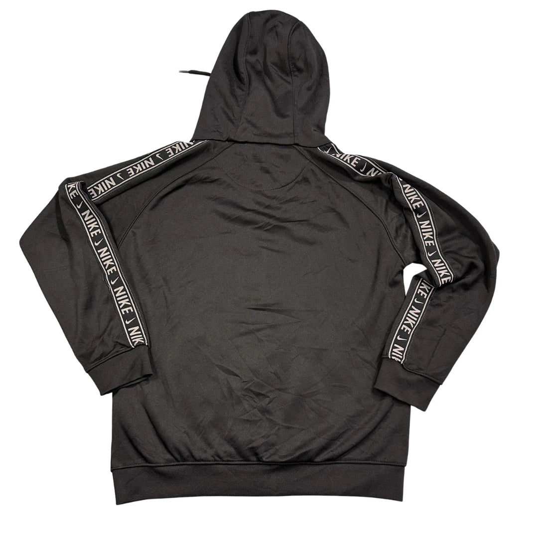 Nike® Black Hoodie Logo Tape-M