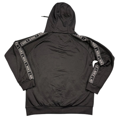 Nike® Black Hoodie Logo Tape-M