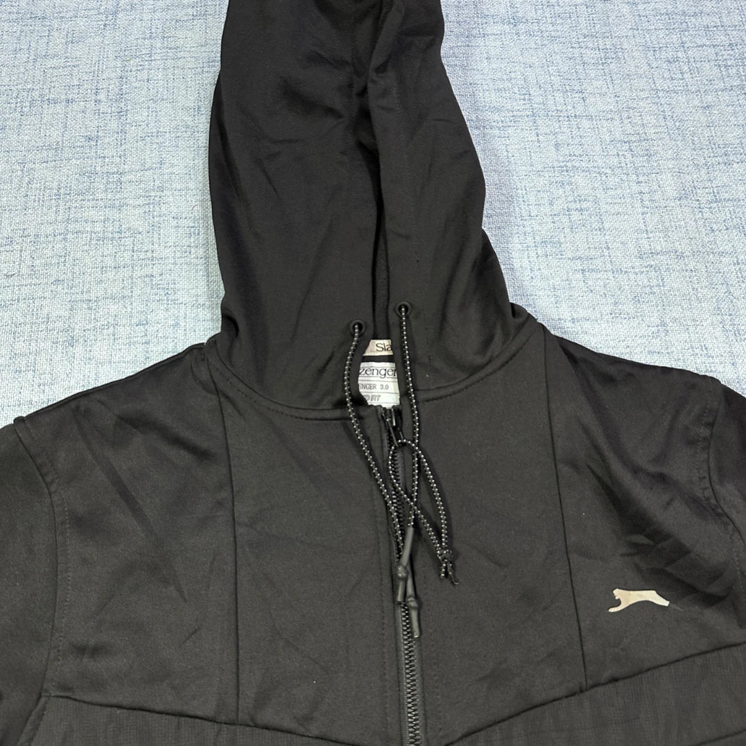 Slazenger® Black Hooded Jacket Relaxed-S