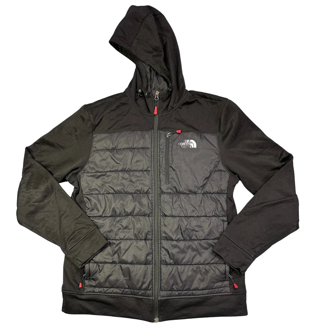 The North Face® Black Hooded Jacket-M