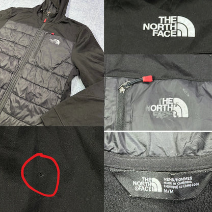 The North Face® Black Hooded Jacket-M