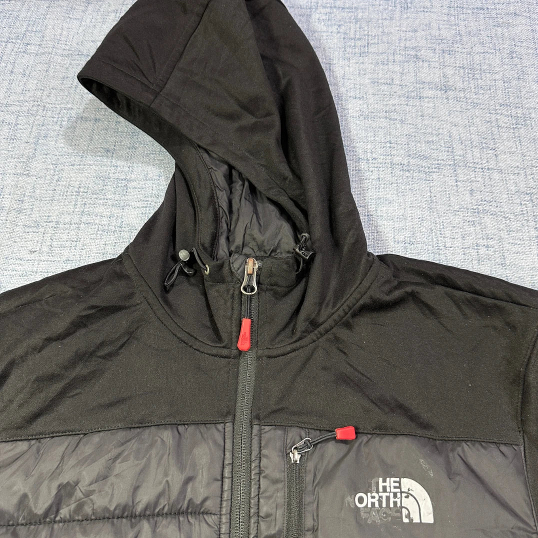 The North Face® Black Hooded Jacket-M