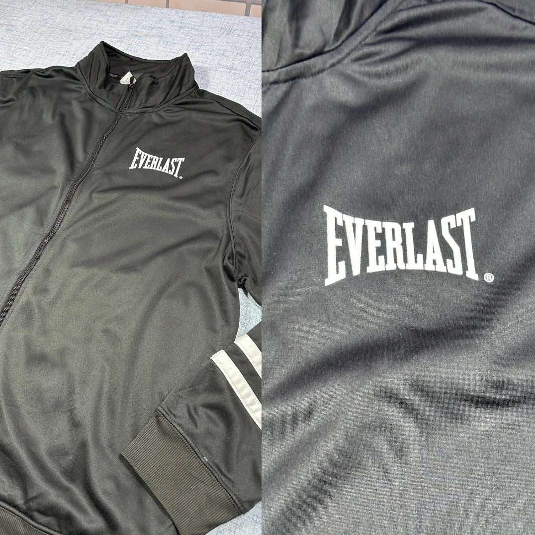 Everlast® Black Track Jacket Zip-XL
