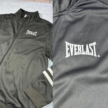 Everlast® Black Track Jacket Zip-XL