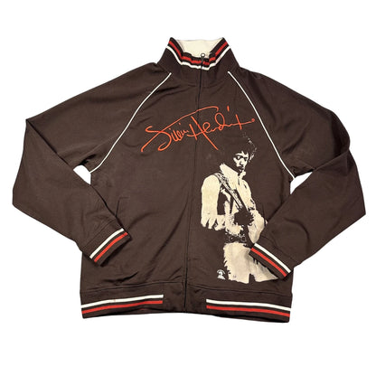 Hybrid® Brown Track Jacket Graphic-M