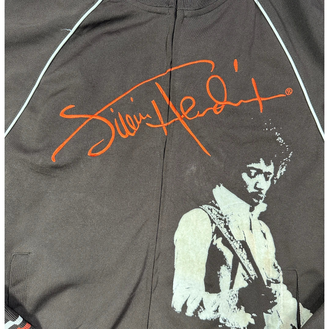 Hybrid® Brown Track Jacket Graphic-M