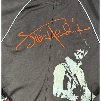 Hybrid® Brown Track Jacket Graphic-M