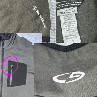 Champion® Gray VentureWarm Jacket Zip-L