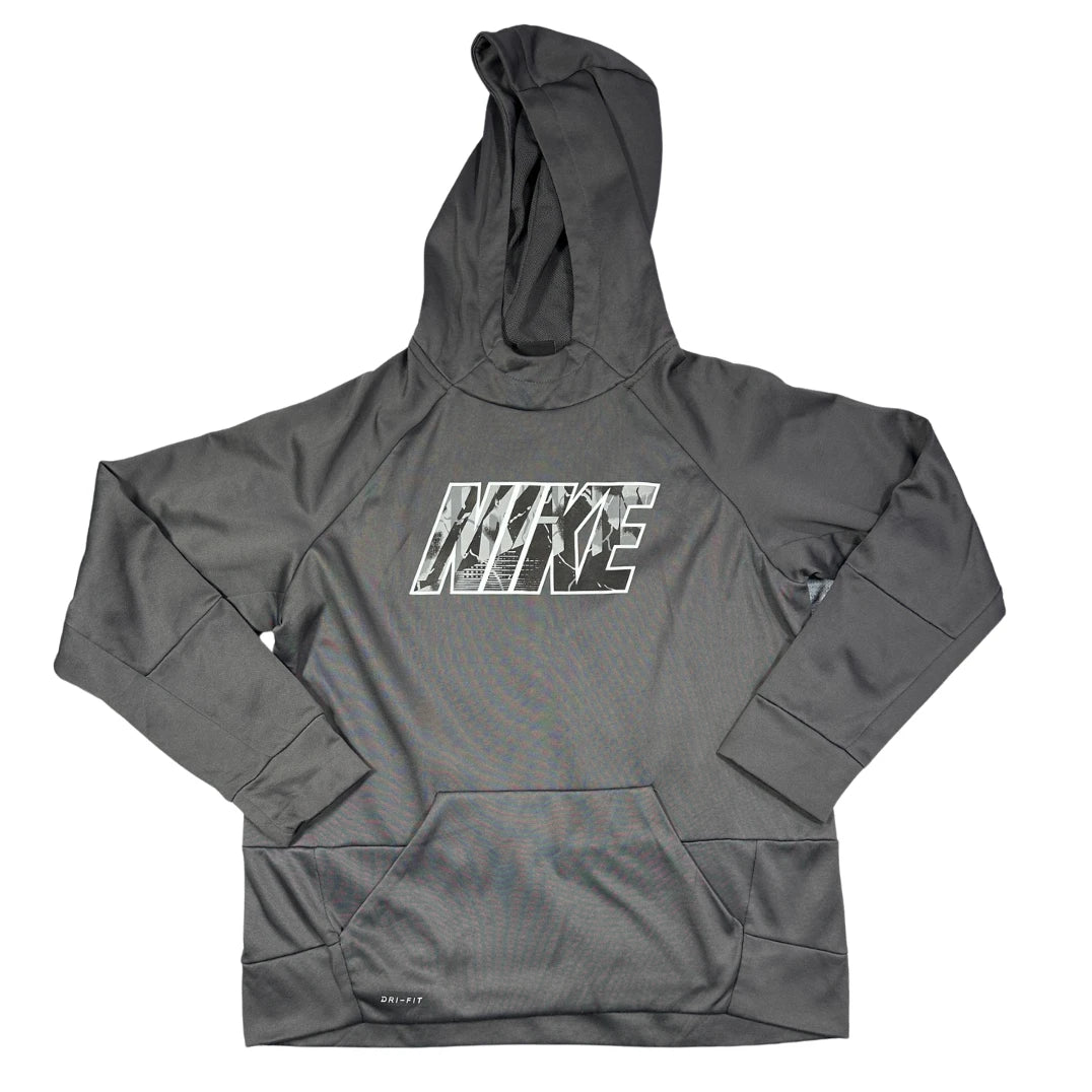 Nike® Grey Dri FIT Hoodie