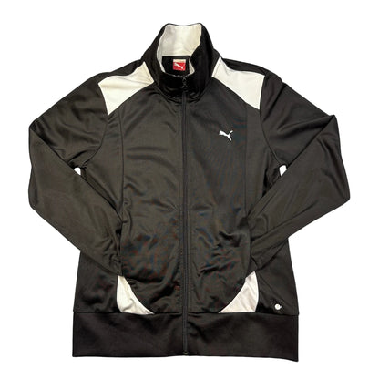 Puma® Black Track Jacket Contrast