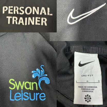 Nike®Black Dri Fit Track Jacket