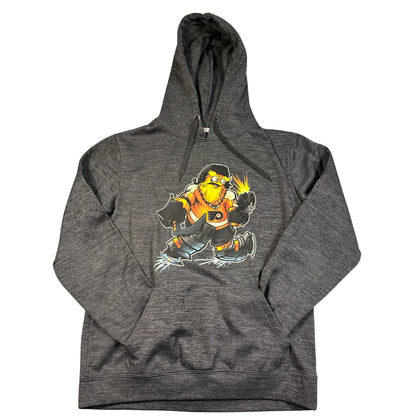 Colosseum® Grey Graphic Hoodie-L