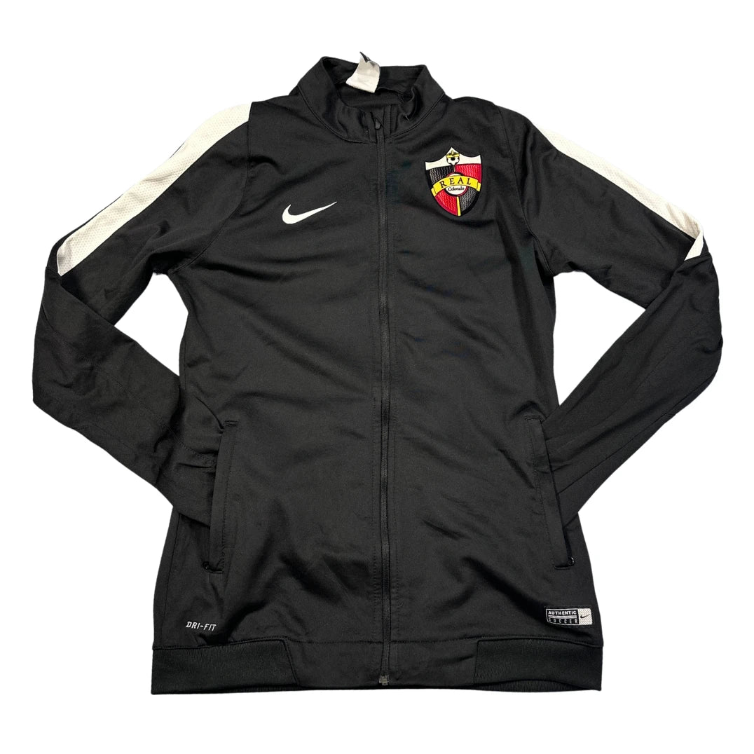 Nike® Black Dri Fit Soccer Jacket-S