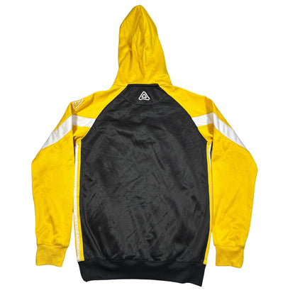 Azzurri® Yellow Black Hooded Sports Top
