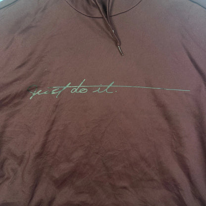 Nike® Maroon Pullover Hoodie Graphic-M