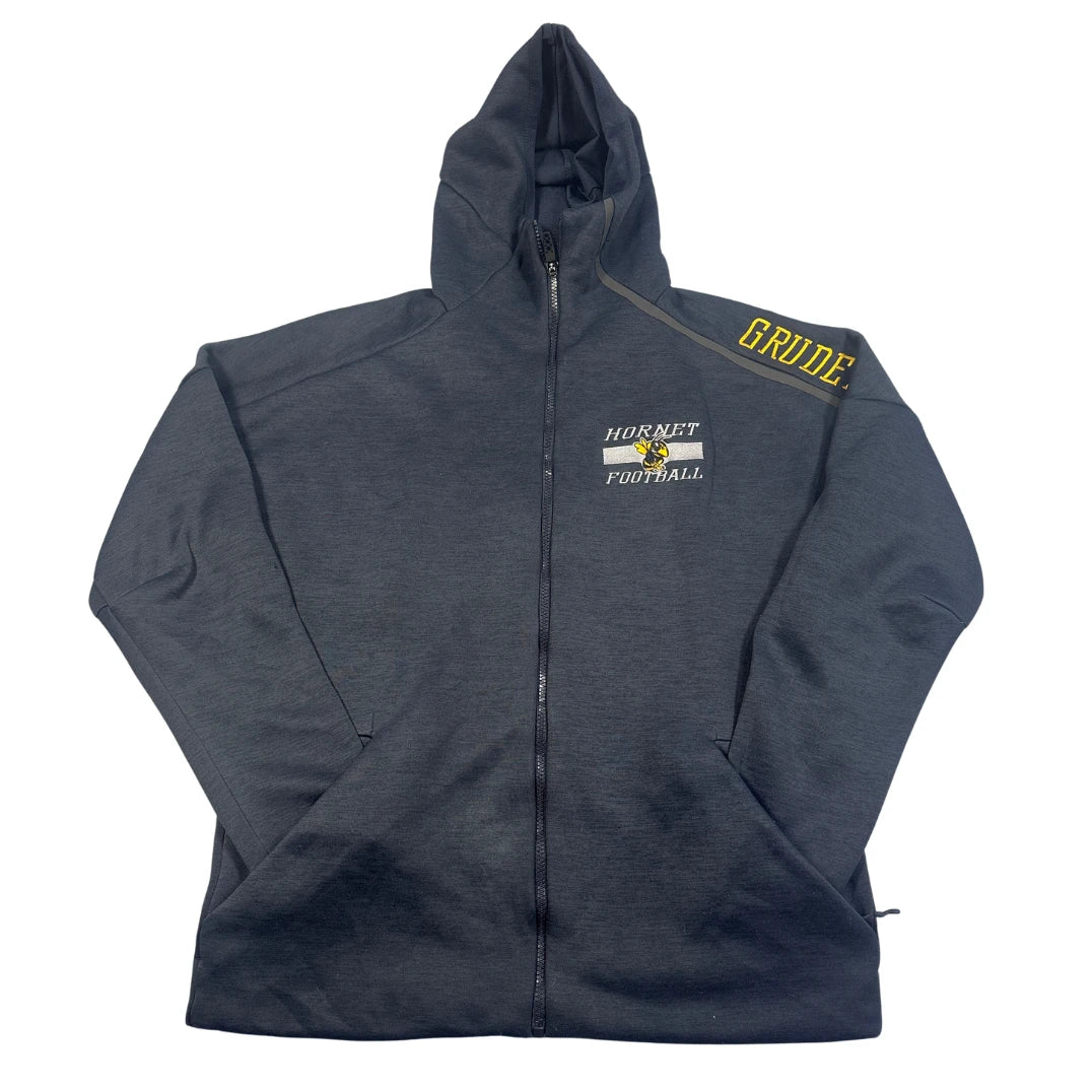 Xgrain®griffin Dark Gray Zip Hoodie-L