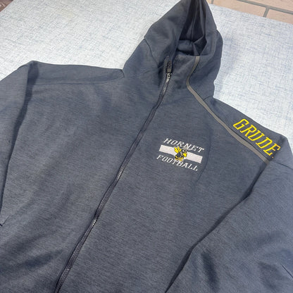 Xgrain®griffin Dark Gray Zip Hoodie-L