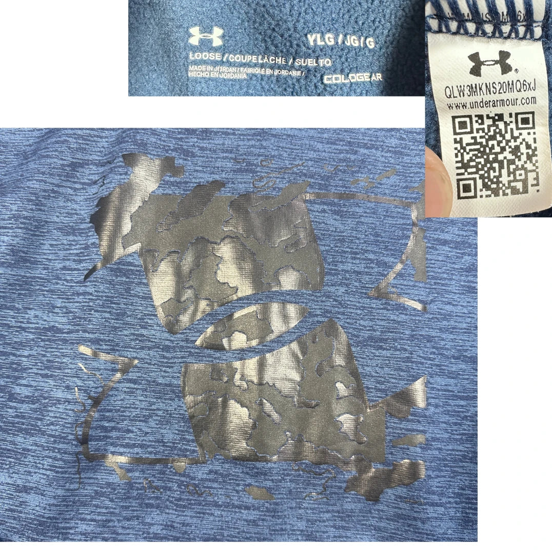 Under Armour® Blue ColdGear Hoodie