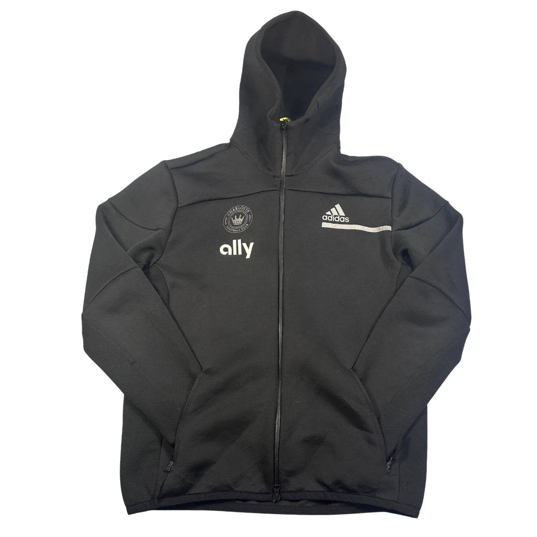 Adidas® Black Football Club Jacket-L