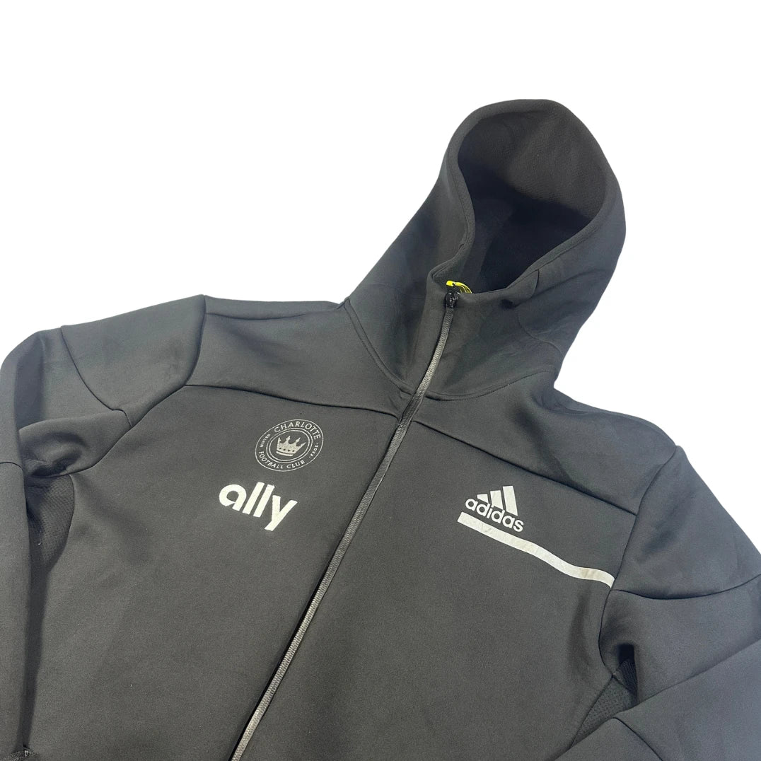 Adidas® Black Football Club Jacket-L
