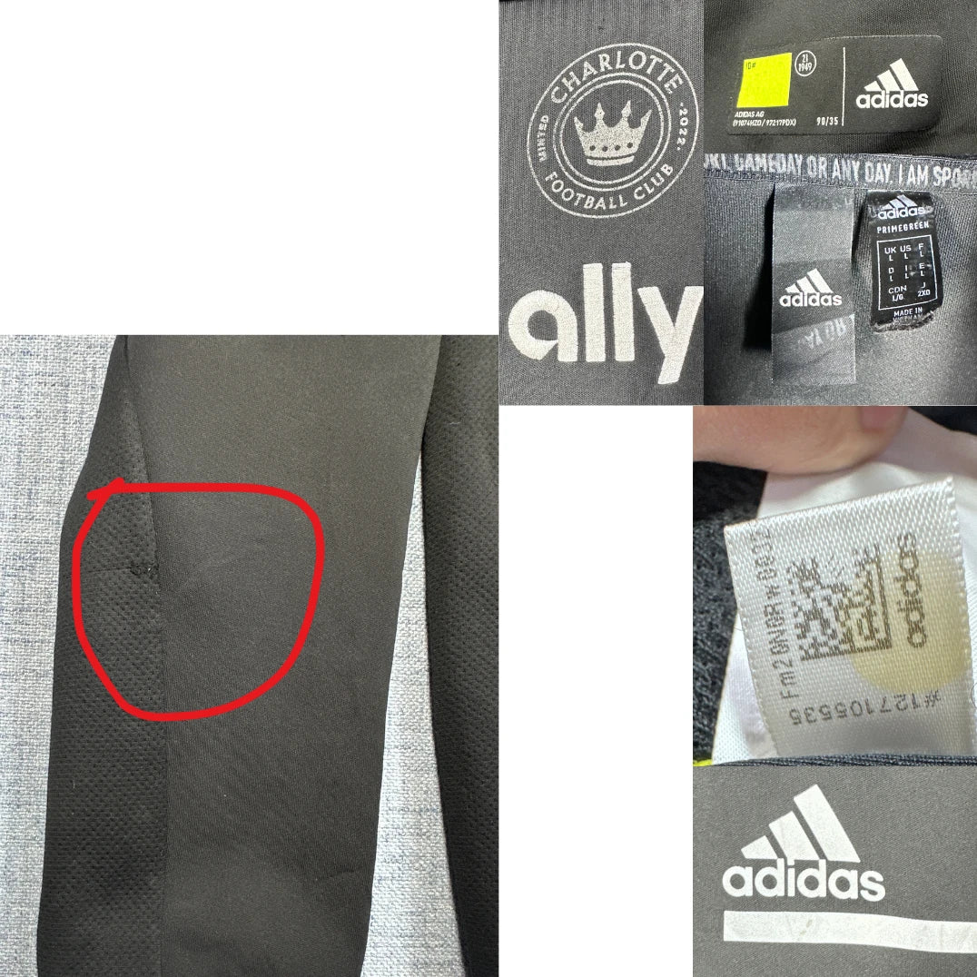 Adidas® Black Football Club Jacket-L
