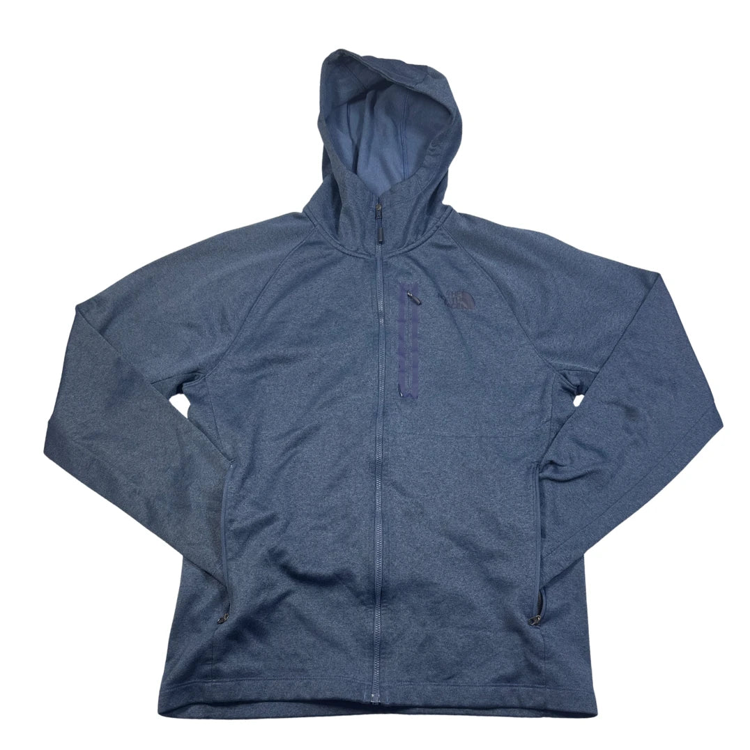 The North Face® Blue Hooded Jacket-M