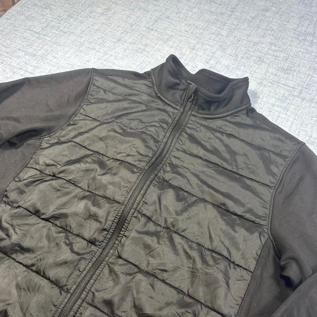 Tek Gear® Black Quilted Jacket-M