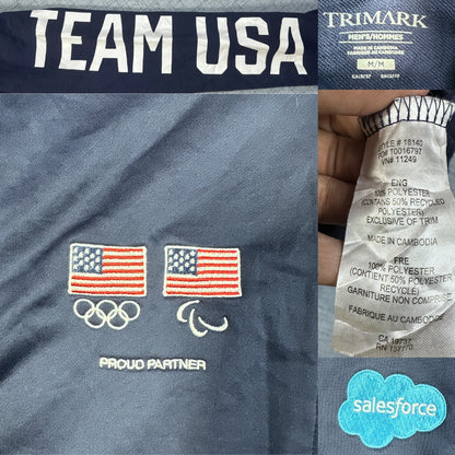Trimark® Navy Track Jacket Partner-M